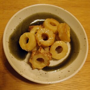 ちくわの醤油マヨ炒め